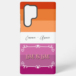 Love is Love Pride Maand Samsung Galaxy Hoesje