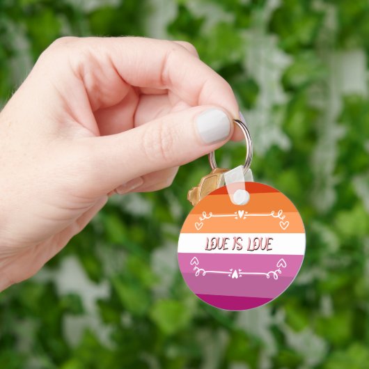 Love is Love Pride Maand Sleutelhanger (Hand)