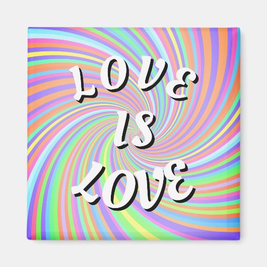 Love Is Love Pride   Magneet (Voorkant)
