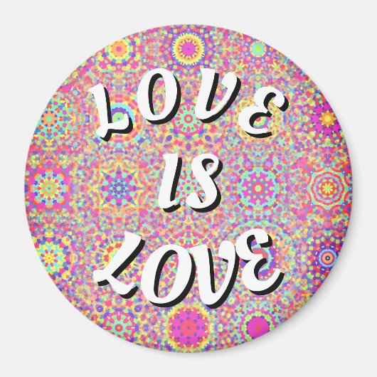 Love Is Love Pride   Magneet (Voorkant)