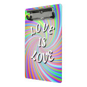 Love Is Love Pride  Mini Klembord (Angled2)