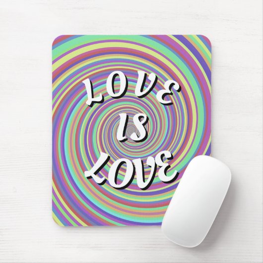 Love Is Love Pride Muismat (Met muis)