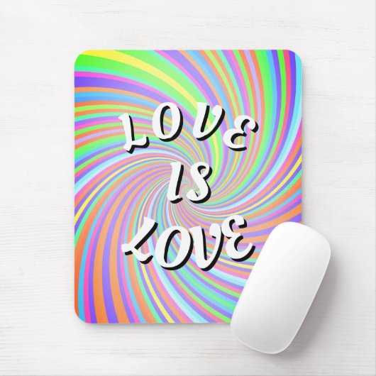 Love Is Love Pride Muismat (Met muis)
