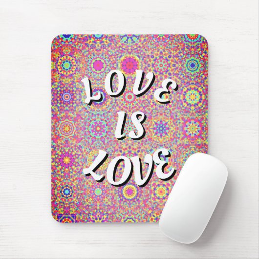 Love Is Love Pride Muismat (Met muis)