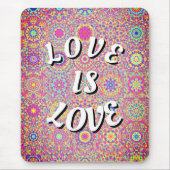 Love Is Love Pride Muismat (Voorkant)