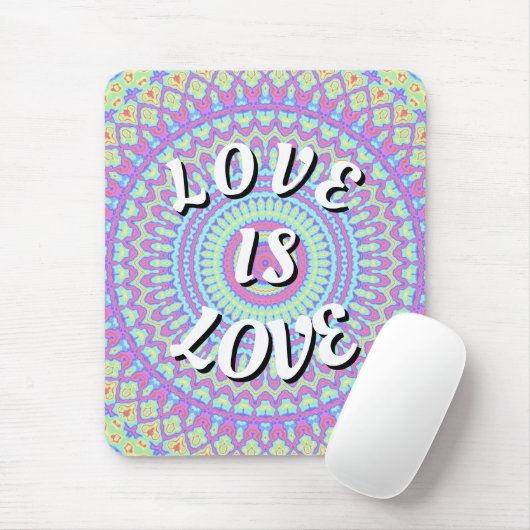 Love Is Love Pride Muismat (Met muis)