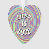 Love Is Love Pride Ornament (voorkant)