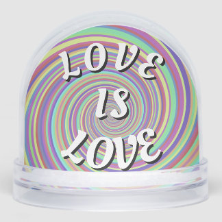 Love Is Love Pride Phone Ring Stand Sneeuwbol