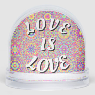 Love Is Love Pride Phone Ring Stand Sneeuwbol
