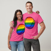Love Is Love Pride Rainbowennis girl T-shirt (Unisex)