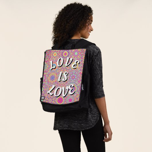 Love Is Love Pride Rugzak Rugtassen (Gedragen)