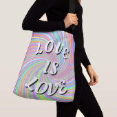 Love Is Love Pride Schoudertasje Crossbody Tas (Dichtbij)
