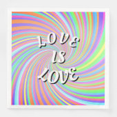 Love Is Love Pride  Servet (Voorkant)