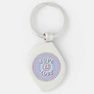 Love Is Love Pride-sleutelhanger Sleutelhanger