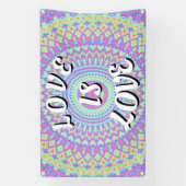 Love Is Love Pride Spandoek (Verticaal)