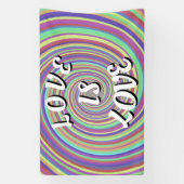 Love Is Love Pride Spandoek (Verticaal)