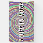 Love Is Love Pride Spandoek (Verticaal)