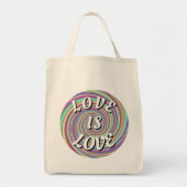 Love Is Love Pride Tote Bag (Voorkant)