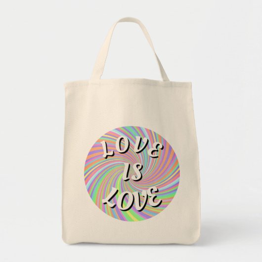 Love Is Love Pride   Tote Bag (Voorkant)