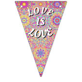 Love Is Love Pride Vlaggetjes (Tweede vlag)