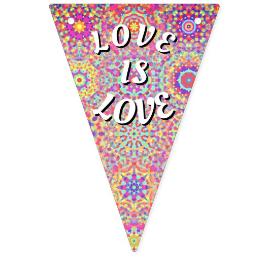 Love Is Love Pride Vlaggetjes (Eerste vlag)