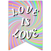 Love Is Love Pride Vlaggetjes (Derde vlag)