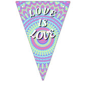 Love Is Love Pride Vlaggetjes (Tweede vlag)