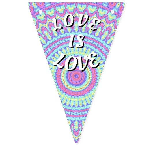 Love Is Love Pride Vlaggetjes (Eerste vlag)