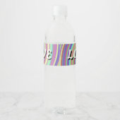 Love Is Love Pride Waterfles Etiket (Achterkant)