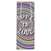 Love Is Love Pride Wijn Cadeautas (Voorkant)
