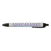 Love Is Love Pride Zwarte Inkt Pen (Bodem)