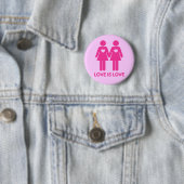 Love is Love Ronde Button 5,7 Cm (In situ)