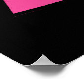 LOVE IS LOVE-ruimteschip Aliens kleurrijke regenbo Poster (Hoek)