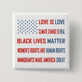 Love is Love Square Button (Voorkant)
