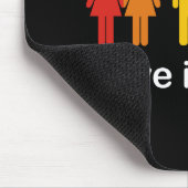 LOVE IS LOVE ZWART MUISMAT (Hoek)