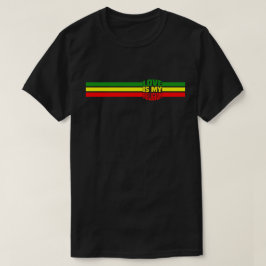 LOVE IS MIJN RELIGIE T-SHIRT