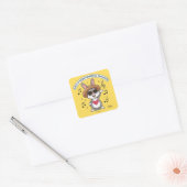 LOVE IS MORE POWERFUL THAN HATE BUNNY STICKERS (Envelop)