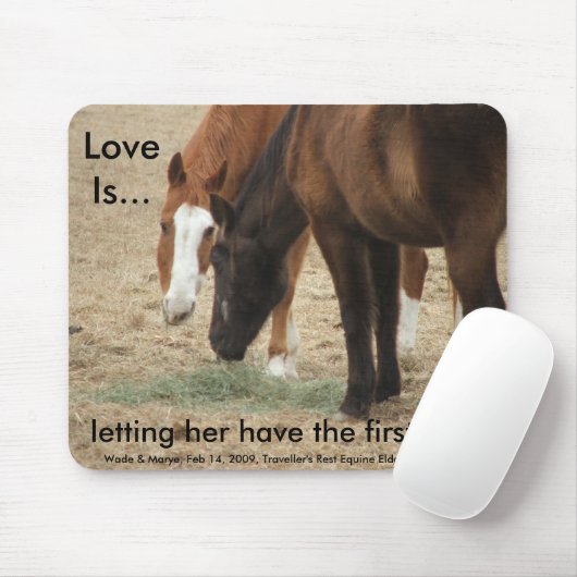 Love is mousepad muismat (Met muis)
