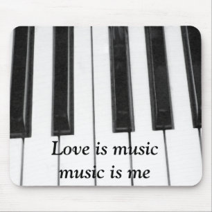 Love is Music_ Mousepad Muismat