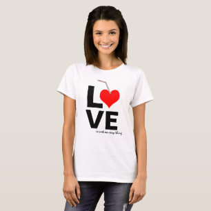 LOVE is niet makkelijk. T-shirt