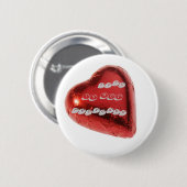 LOVE is niet PROVOKANT Ronde Button 5,7 Cm (Voorkant /achterkant)