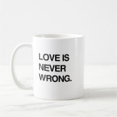LOVE IS NOOIT WRONG KOFFIEMOK (Links)