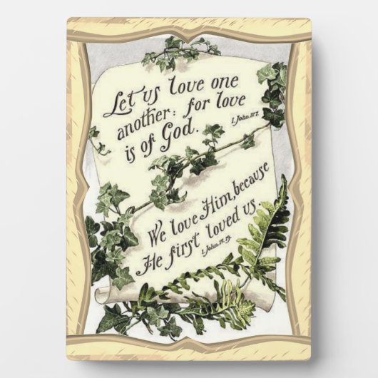 Love Is Of God Fotoplaat (voorkant)