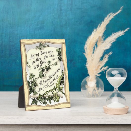 Love Is Of God Fotoplaat (Zijkant)