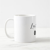 Love is...Ours Mug – Built Together, Belongs to Us Koffiemok (Links)