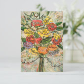 Love is Patient, 1 Corinthians Prayer Kaart (Staand voorkant)