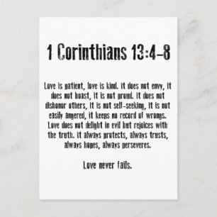 Love is Patient Briefkaart