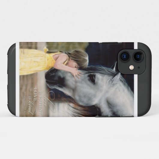Love is Patient Case-Mate iPhone Case (Achterkant (horizontaal))