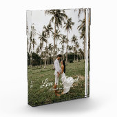 Love is Patient Couple's Photo and Name Fotoblokken (Links)