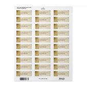 Love is Patient Etiket (Full Sheet)